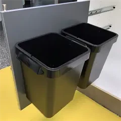 Affaldssorterings-System-med-udtræk-Byg-Selv-i-alt-22L